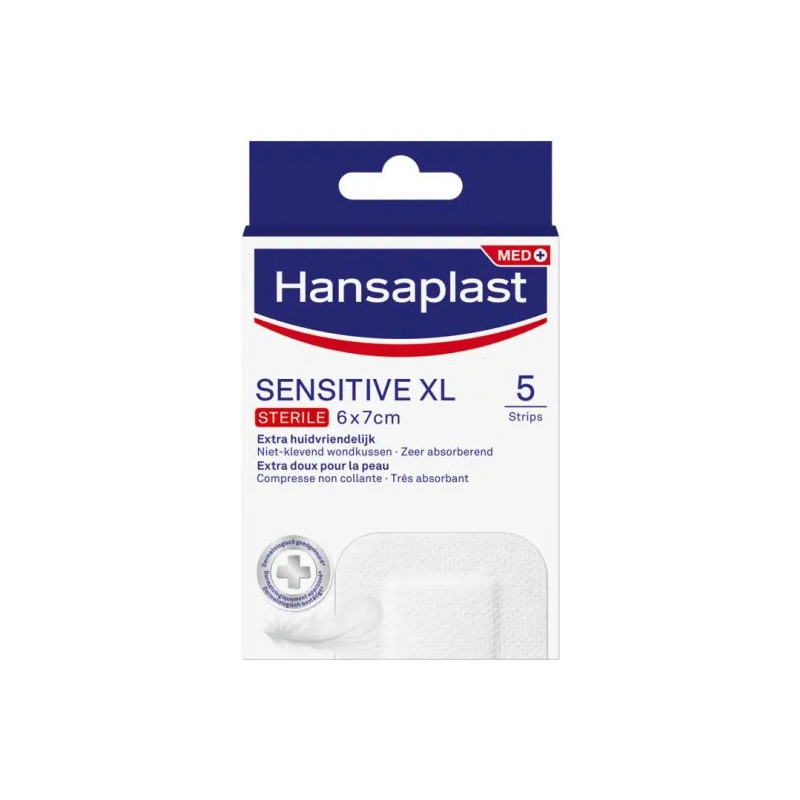Pansements Hansaplast Sensitive XL - Protection douce | Kermatone