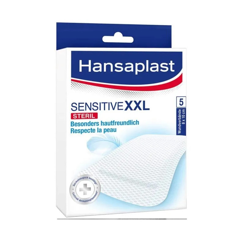 Bandages Hansaplast Sensitive XXL - Confort & Protection | Kermatone