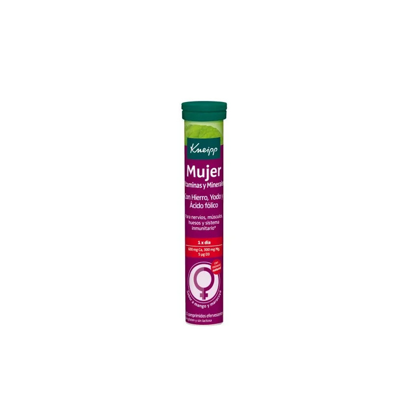 Vitamines et Minéraux Kneipp pour Femmes - Kermatone