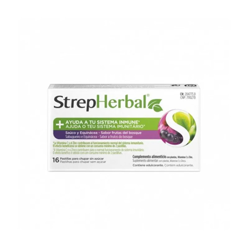 Strepsils Strepherbal Carthame Échinacée - Soulagement Gorge Kermatone