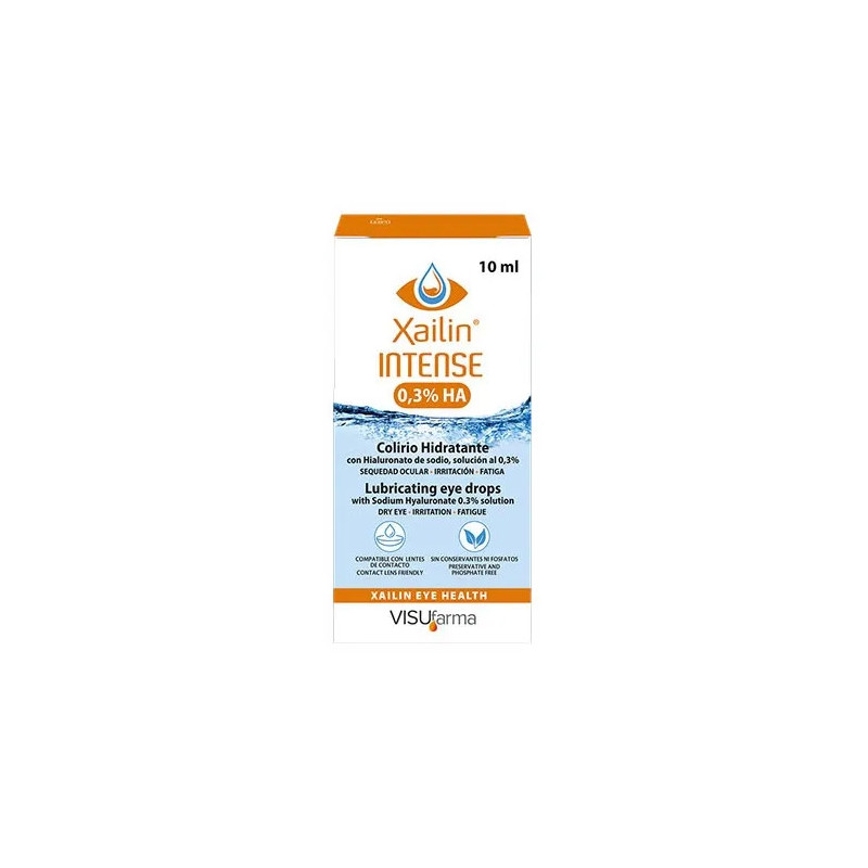Visufarma Xailin Intense Gel Oculaire Hydratant 0,3% - Kermatone