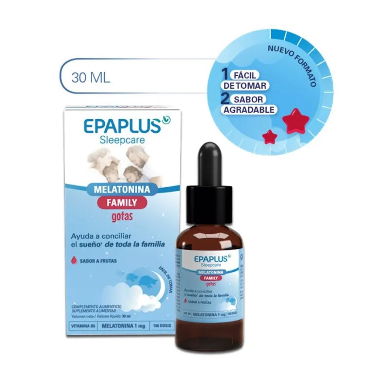 Gouttes de Mélatonine Epaplus Sleep 30ml | Kermatone