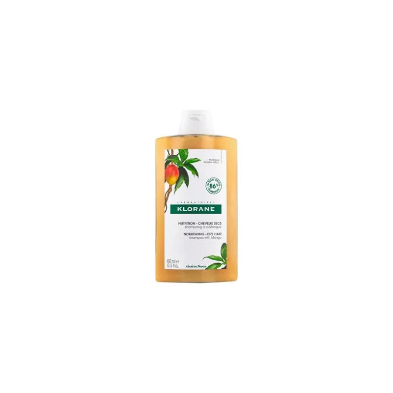 Shampooing nourrissant Klorane à La Mangue 400ml - Kermatone