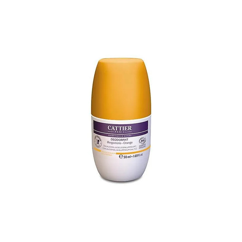 Cattier Paris Déodorant Roll-On Citrico 50ml - Fraîcheur naturelle | Kermatone