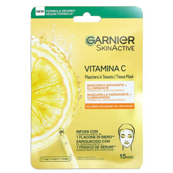 Masque Garnier SkinActive Vitamine C - Éclat & Hydratation | Kermatone