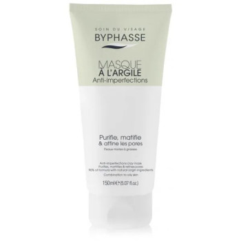 Byphasse Masque Argile Anti-Imperfections 150ml - Kermatone