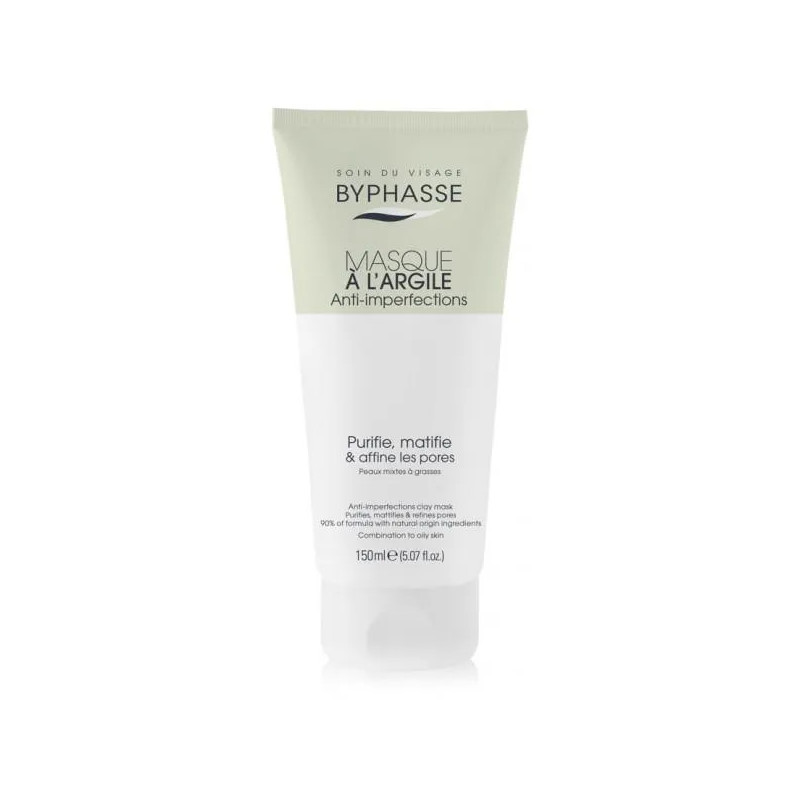 Byphasse Masque Argile Anti-Imperfections 150ml - Kermatone