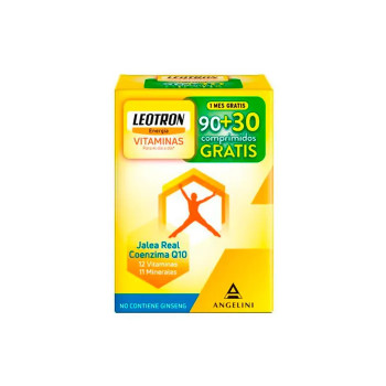 Leotron Vitamines 90+30 - Vitalité pour Peau & Cheveux | Kermatone