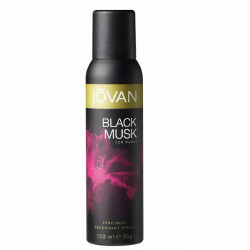 Jovan Black Musk Déodorant Spray 150ml - Kermatone