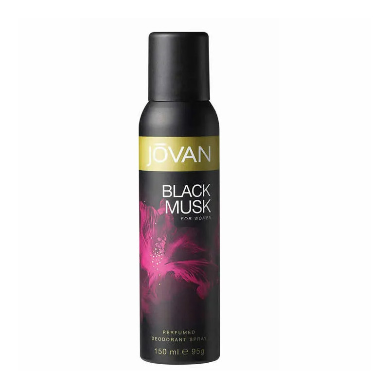 Jovan Black Musk Déodorant Spray 150ml - Kermatone