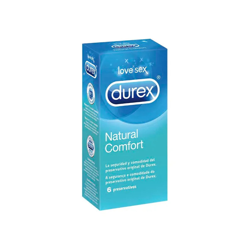 Durex 6 Conservateurs Naturels - Lubrifiant Soin Kermatone