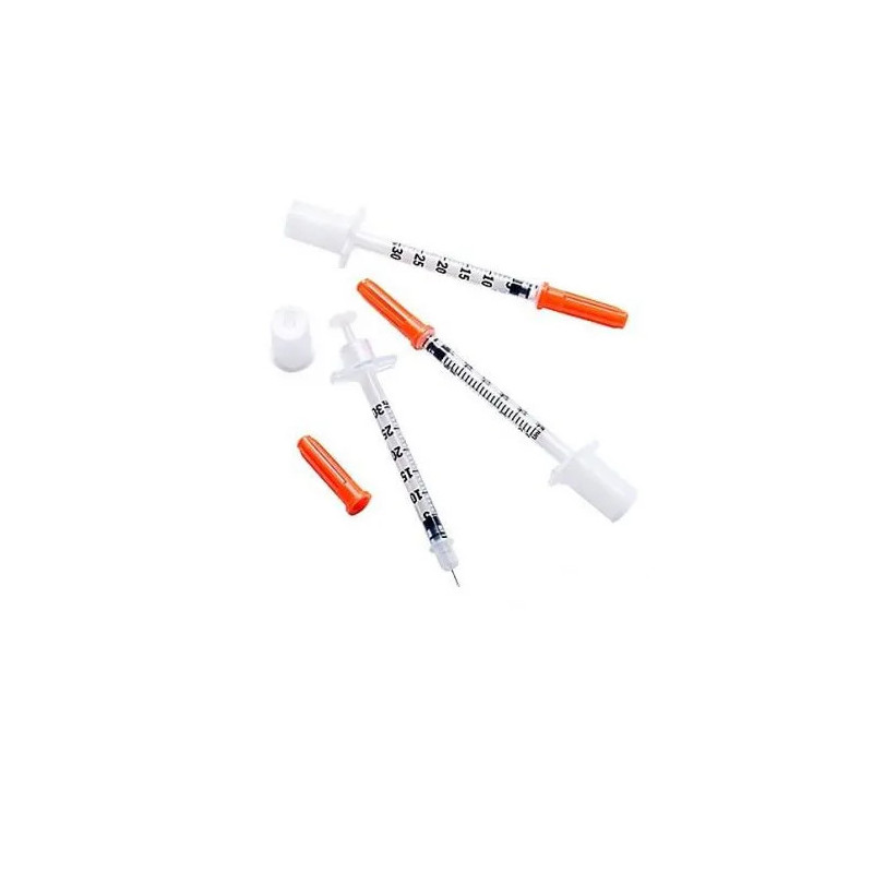 Séringue Microfine 1/2U - Soins précis avec Kermatone