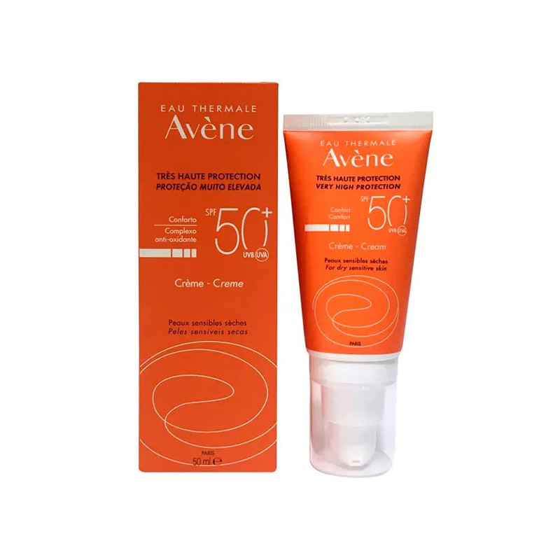 Avéne Crème Visage SPF50+ Peau Sèche & Sensible - Kermatone
