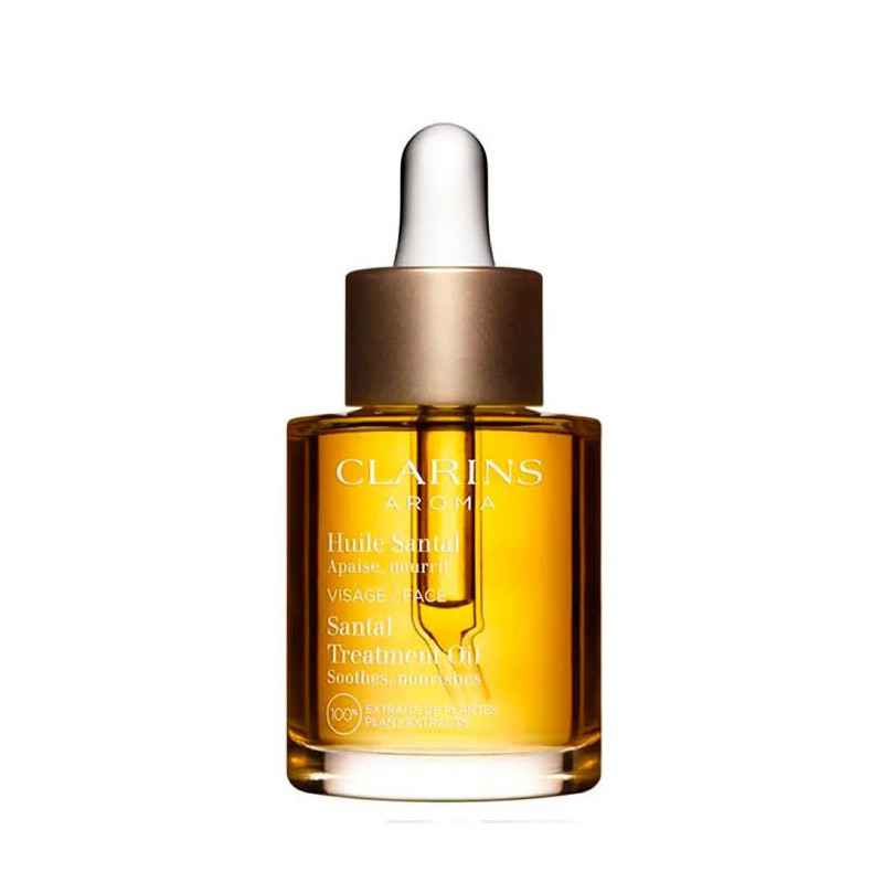 Huile Santal Clarins Hydratation Peaux Sèches - Kermatone
