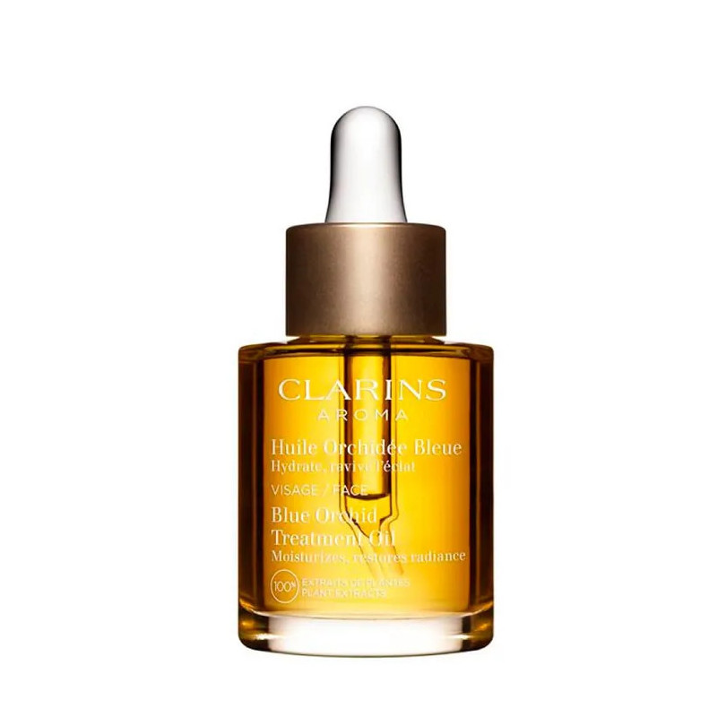 Huile Orchidée Bleue Clarins 30ml - Hydratation & Éclat Kermatone
