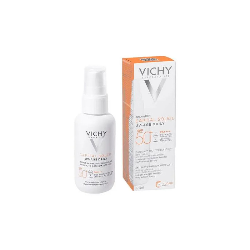Capital Soleil Uv-Age Daily Couleur SPF50+ - Kermatone