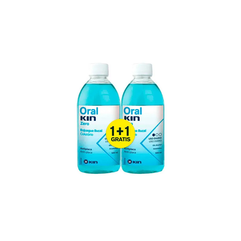 Kin Oralkin Zero Bain de Bouche - Fraîcheur Durable | Kermatone