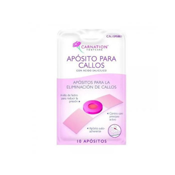Emplâtres Callosités Acide Salicylique - Carnation | Kermatone