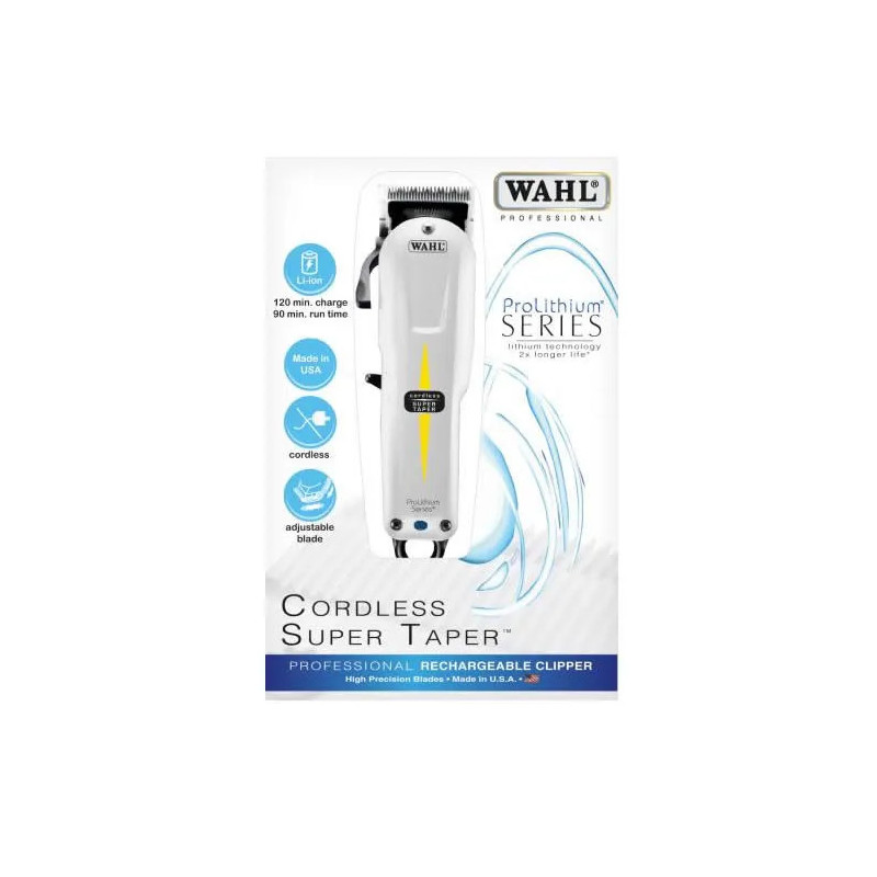 Tondeuse sans fil Wahl Super Taper - Précision & Performance | Kermatone
