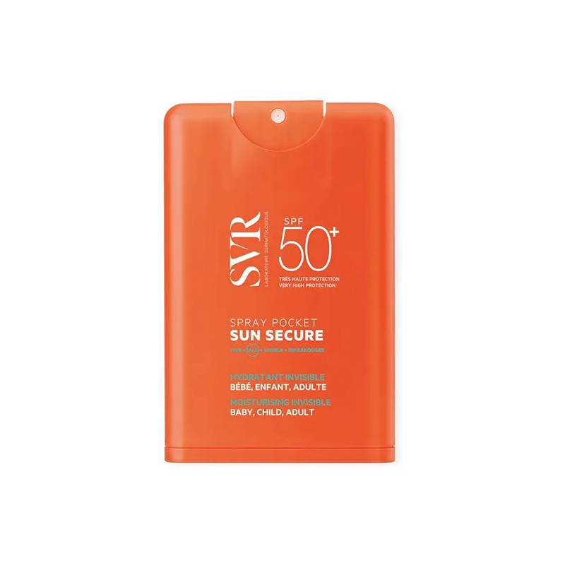 SVR Sun Secure Spray Poche SPF50+ 20ml - Protection Ultra Efficace | Kermatone