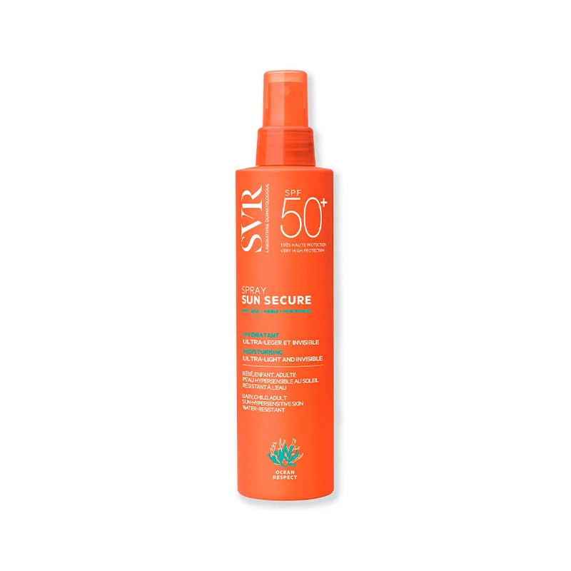SVR Sun Secure Spray Hydratant SPF50+ - Protection Solaire | Kermatone