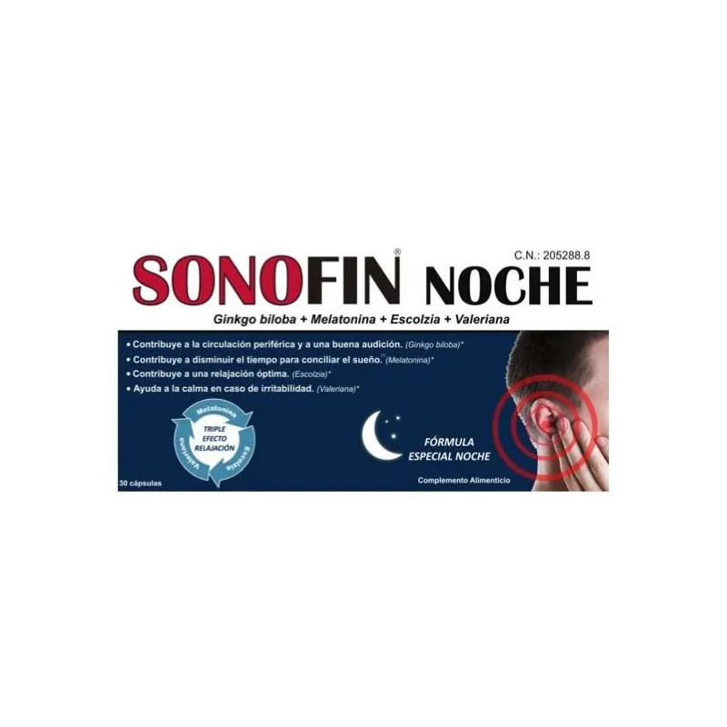 Sonofin Nuit 30 Capsules - Favorisez votre sommeil avec Kermatone