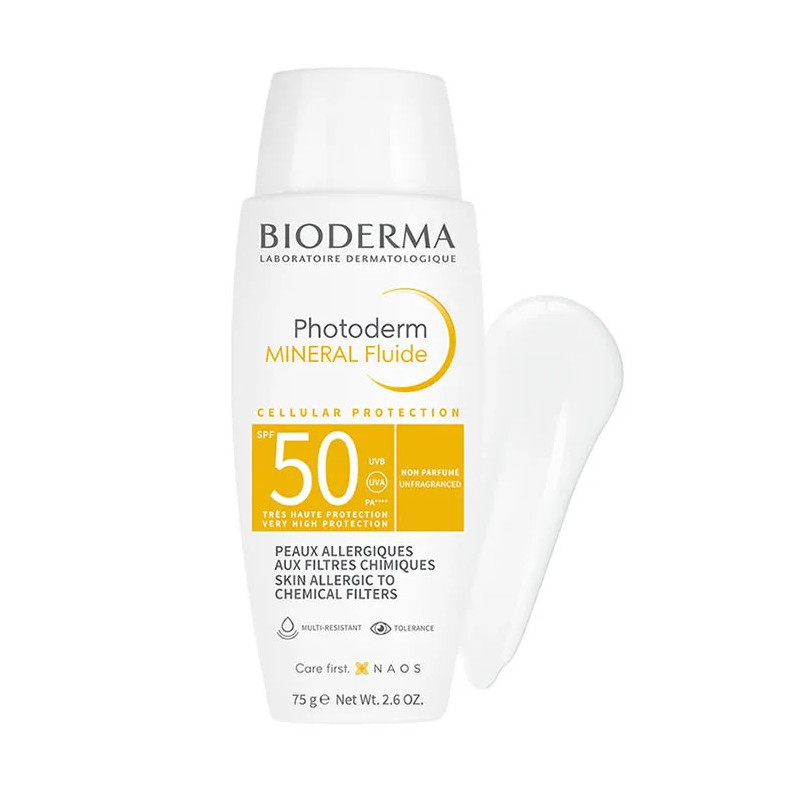 Bioderma Photoderm Fluide Minéral SPF50 - Protection Intense | Kermatone