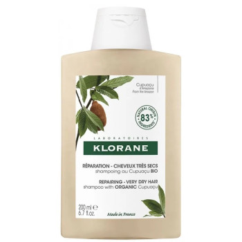 Shampooing Klorane Fleur De Cupuaçu 200ml - Hydratation & Douceur | Kermatone