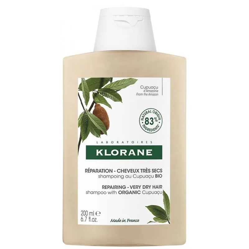 Shampooing Klorane Fleur De Cupuaçu 200ml - Hydratation & Douceur | Kermatone