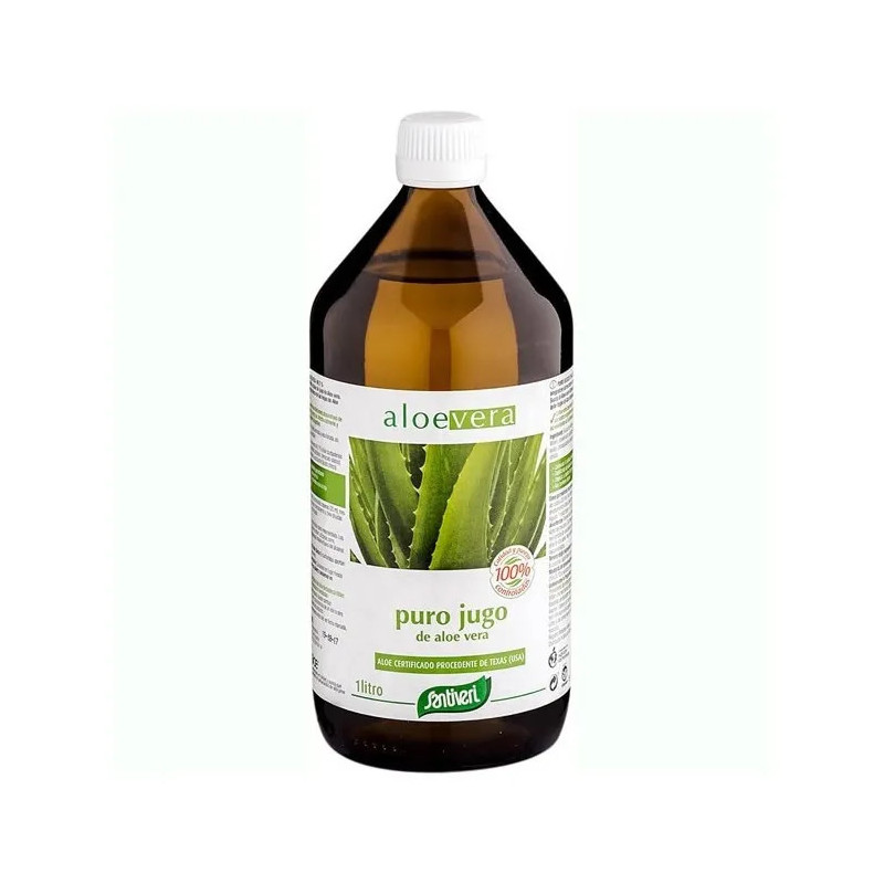 Jus d'Aloe Vera Santiveri 1L - Hydratation Naturelle | Kermatone