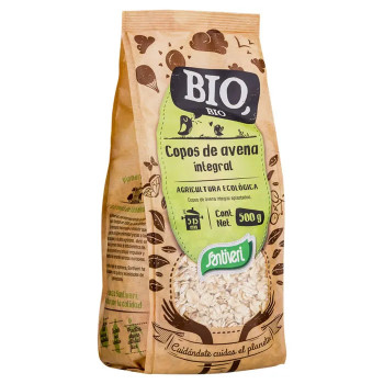 Flocons D'avoine Complets Bio Santiveri 500g - Kermatone
