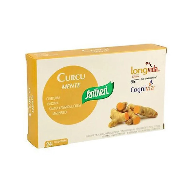 Santiveri Curcu Mentte 24 Comprimés - Bien-être digestif Kermatone