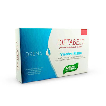 Santiveri Dietabelt - Draine Le Ventre Plat 60 Capsules Kermatone