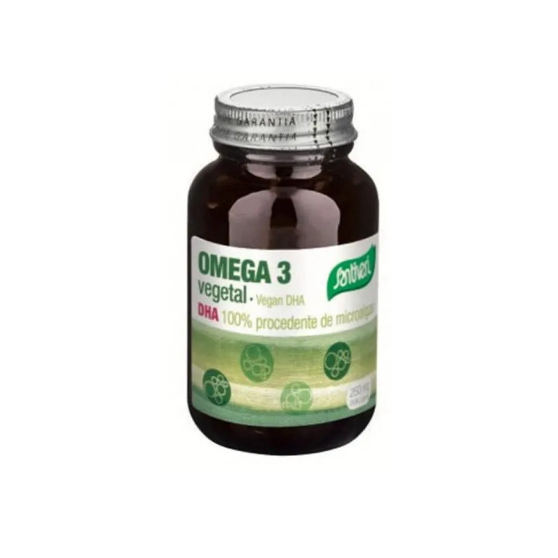Santiveri Oméga 3 DHA Végétal - Complément Santé Kermatone