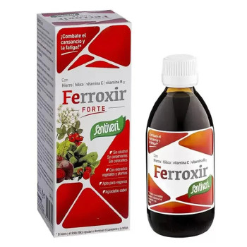 Santiveri Ferroxir Forte Sirop 240ml - Énergie et Vitalité | Kermatone