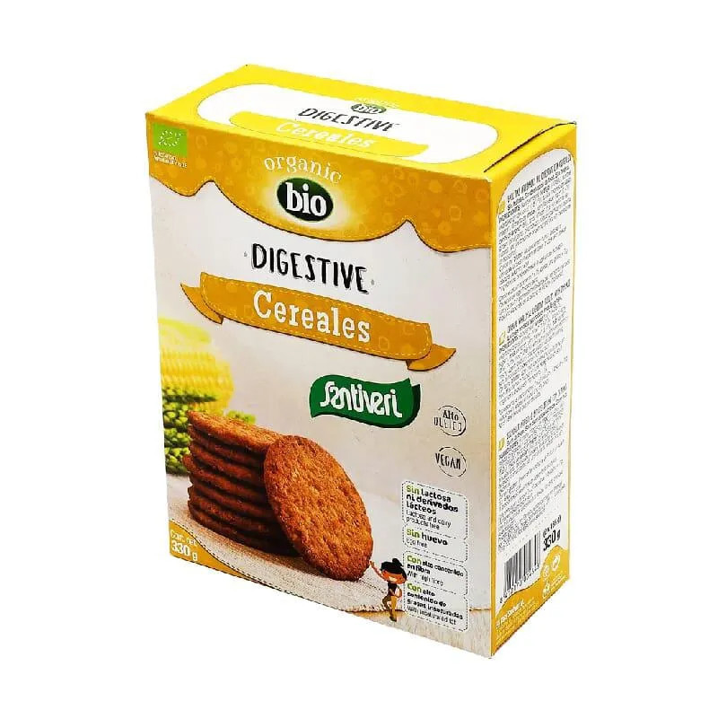 Biscuits digestifs bio Santiveri - Céréales saines | Kermatone