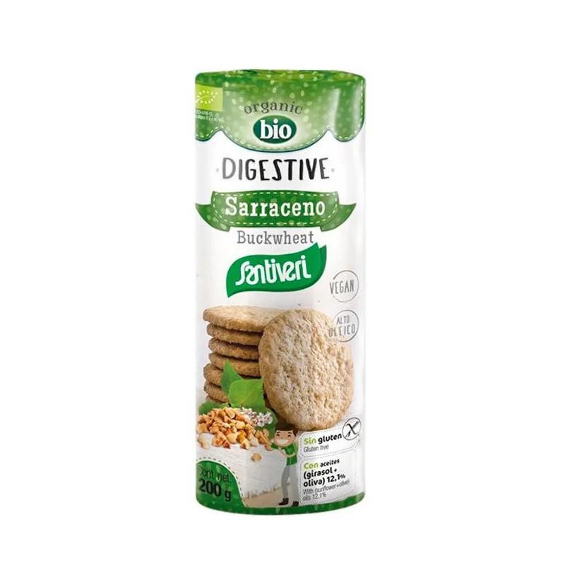 Biscuits Digestifs Au Sarrasin Santiveri - Santé et Saveur | Kermatone