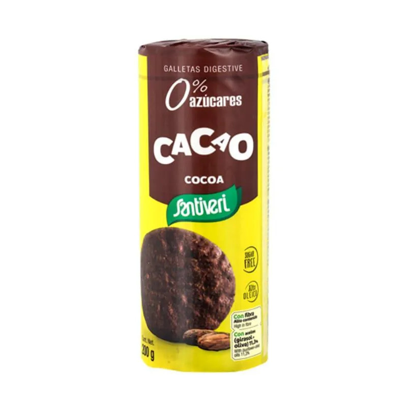 Biscuits Digestifs Au Cacao Santiveri - Goût et Santé | Kermatone