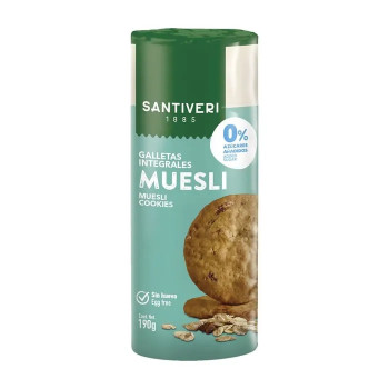 Santiveri Biscuits Au Muesli 190g - Santé et Gourmandise Kermatone