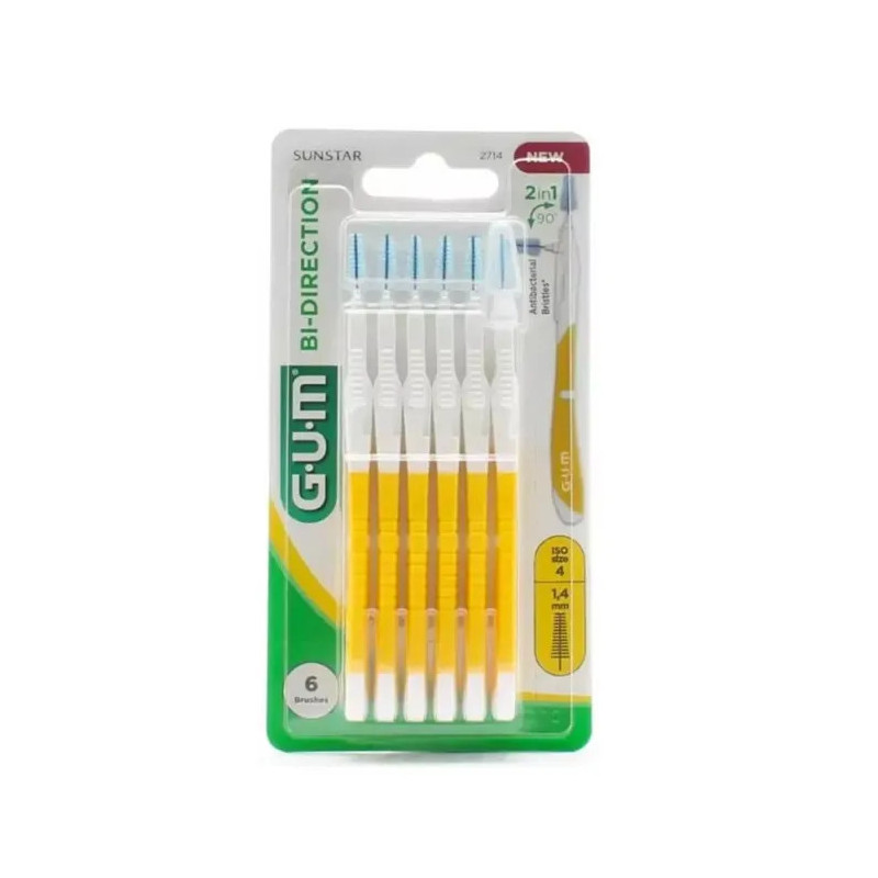 Gum Bi Direction XL 1.4mm - Brossettes Interdentaires Kermatone