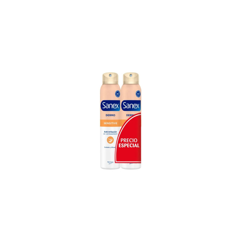 Gel Douche Sanex Sensitive Duplo 200ml - Douceur pour Peau Sensible | Kermatone