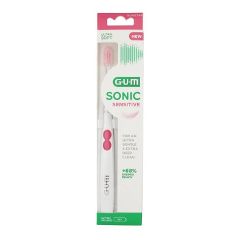 Brosse à dents Gum Sonic Sensitive - Douceur & Efficacité | Kermatone