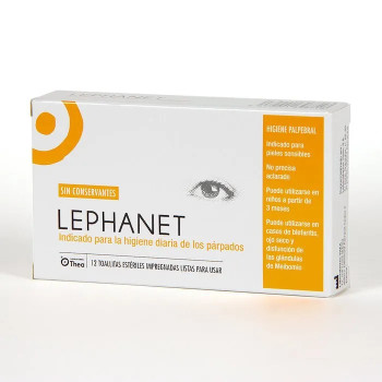 Lingettes nettoyantes pour les yeux Thea Lephanet – Kermatone