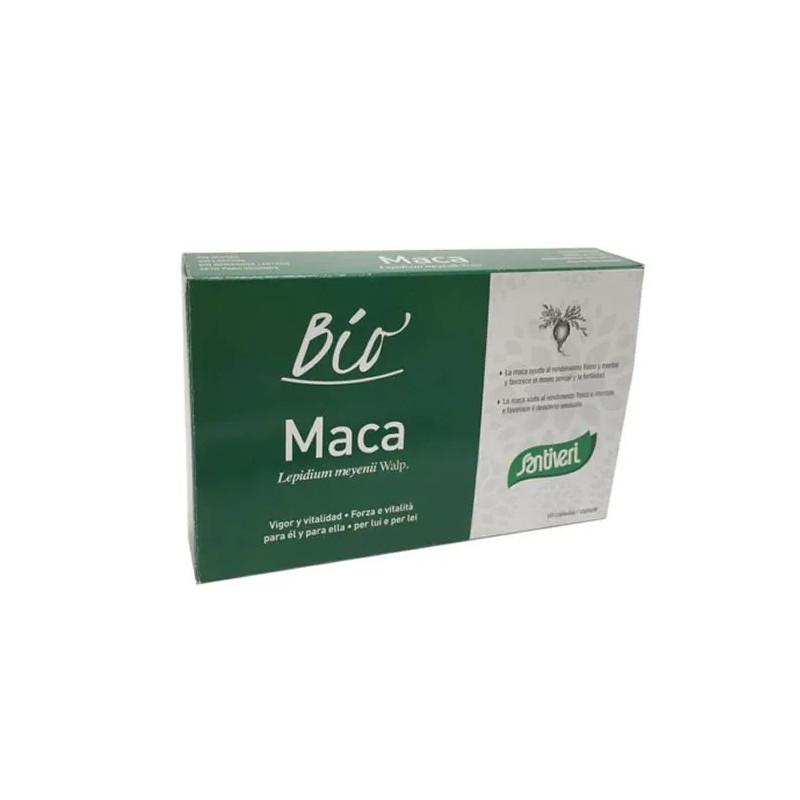 Santiveri Maca Plante 60 Gélules - Boostez votre vitality | Kermatone