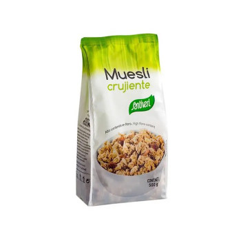 Muesli croquant Santiveri 500g - Petit déjeuner sain | Kermatone