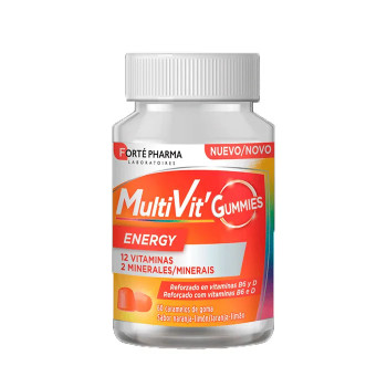 Forté Pharma Multivit Gummies - Vitalité et Bien-être | Kermatone