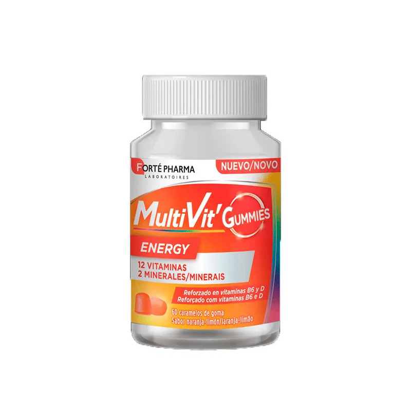 Forté Pharma Multivit Gummies - Vitalité et Bien-être | Kermatone
