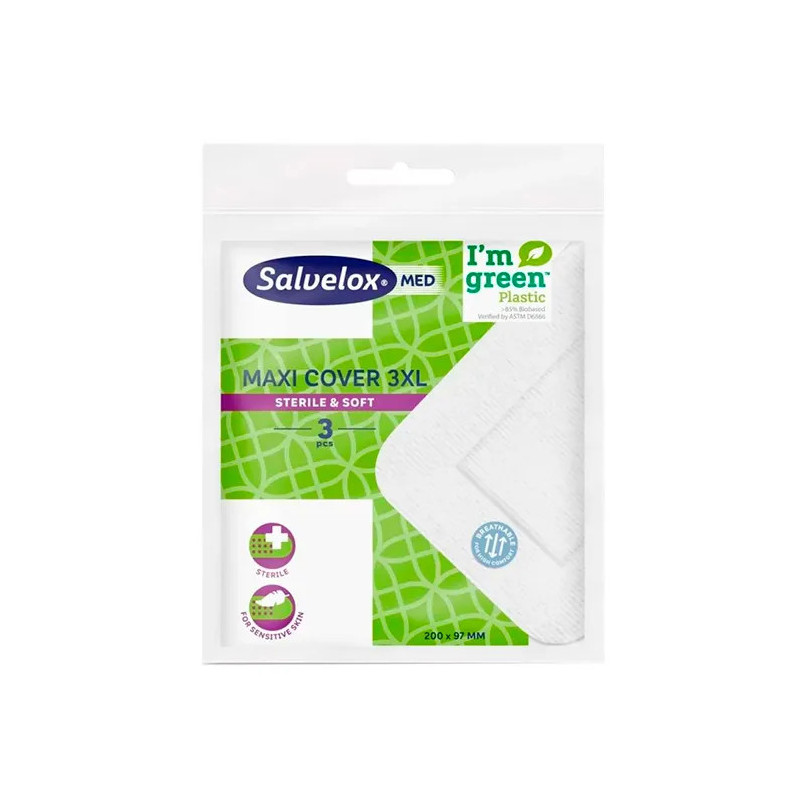 Pansements Stériles Salvelox Maxi Cover 3XL | Kermatone