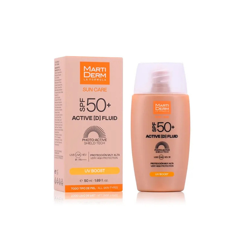 Martiderm Sun Care Active Fluid SPF 50+ - Protection Solaire Kermatone
