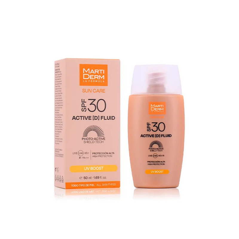 Martiderm Sun Care Active Fluid SPF30 - Protection Solaire Kermatone
